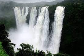 Jog Falls in Karnataka, India 