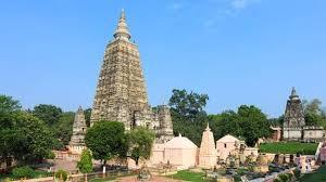 Mahabodhi Temple at Bodhgaya in Bihar 