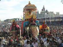 Mysore Dasara Festival - Elephant Procession 