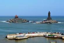 Vivekananda Rock Memorial & Saint Thiruvalluvar Statue, India