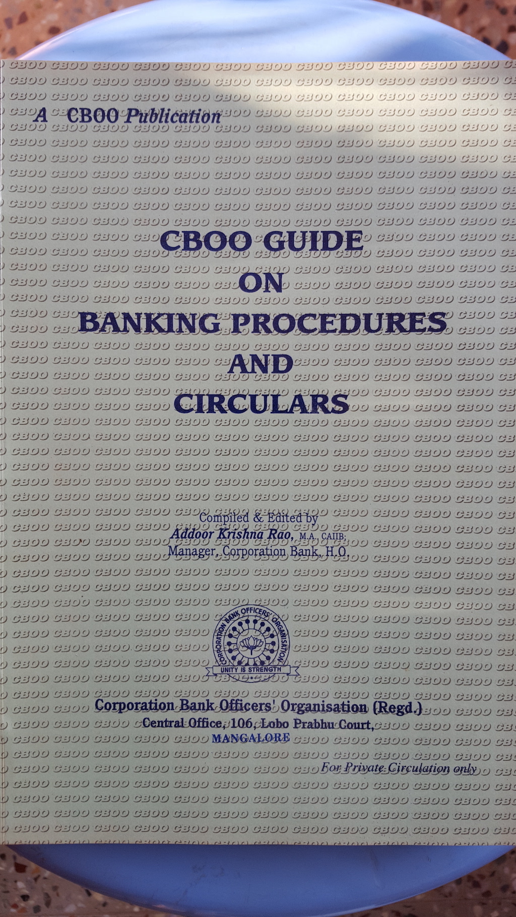 Guide on Banking Procedures and Circulars
