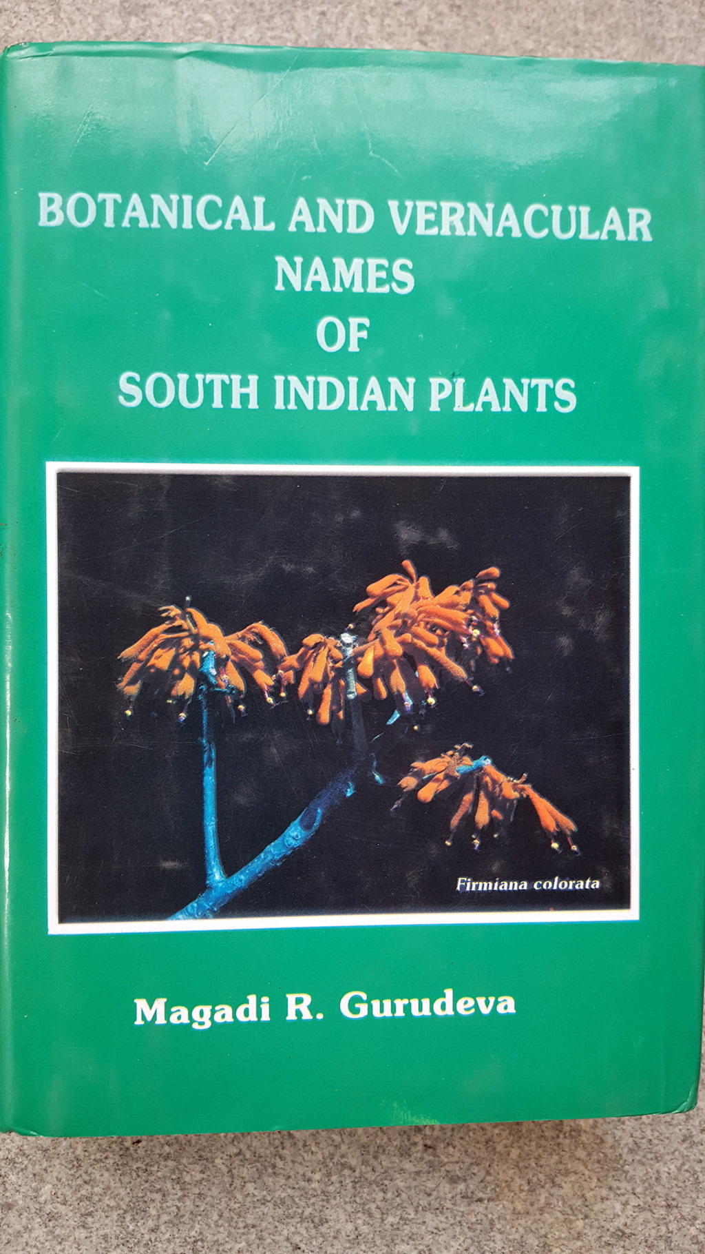 Book: Botanical And Vernacular Names of South Indian Plants