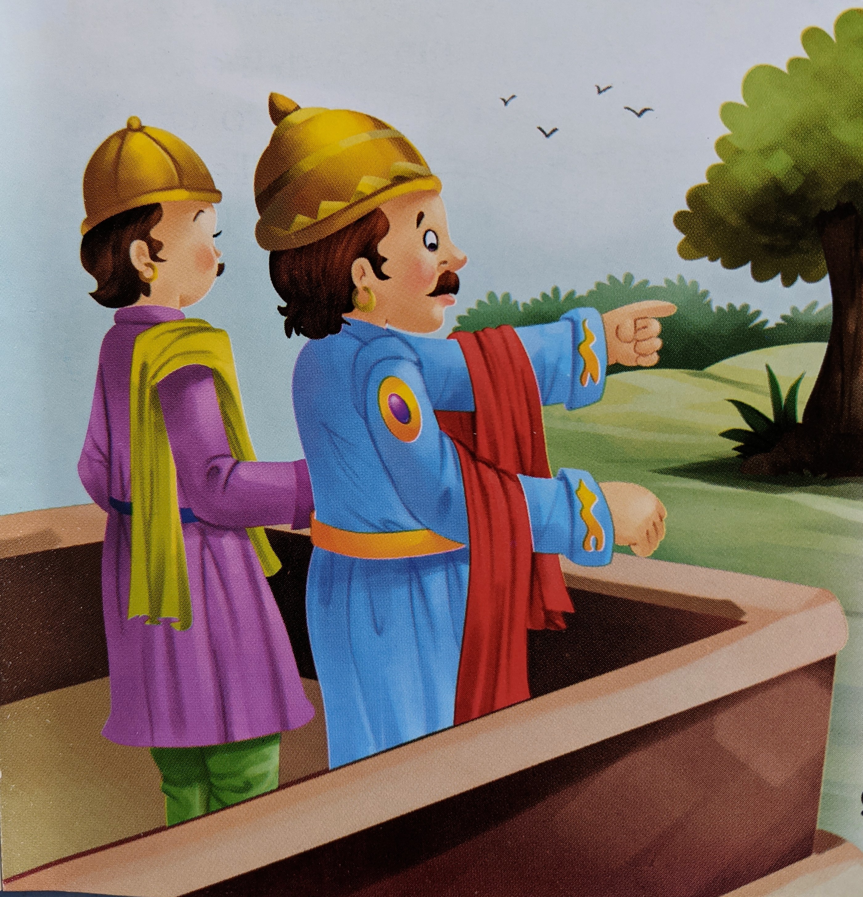 2. ದೊಡ್ಡ ಮರ ಮತ್ತು ರಾಜ