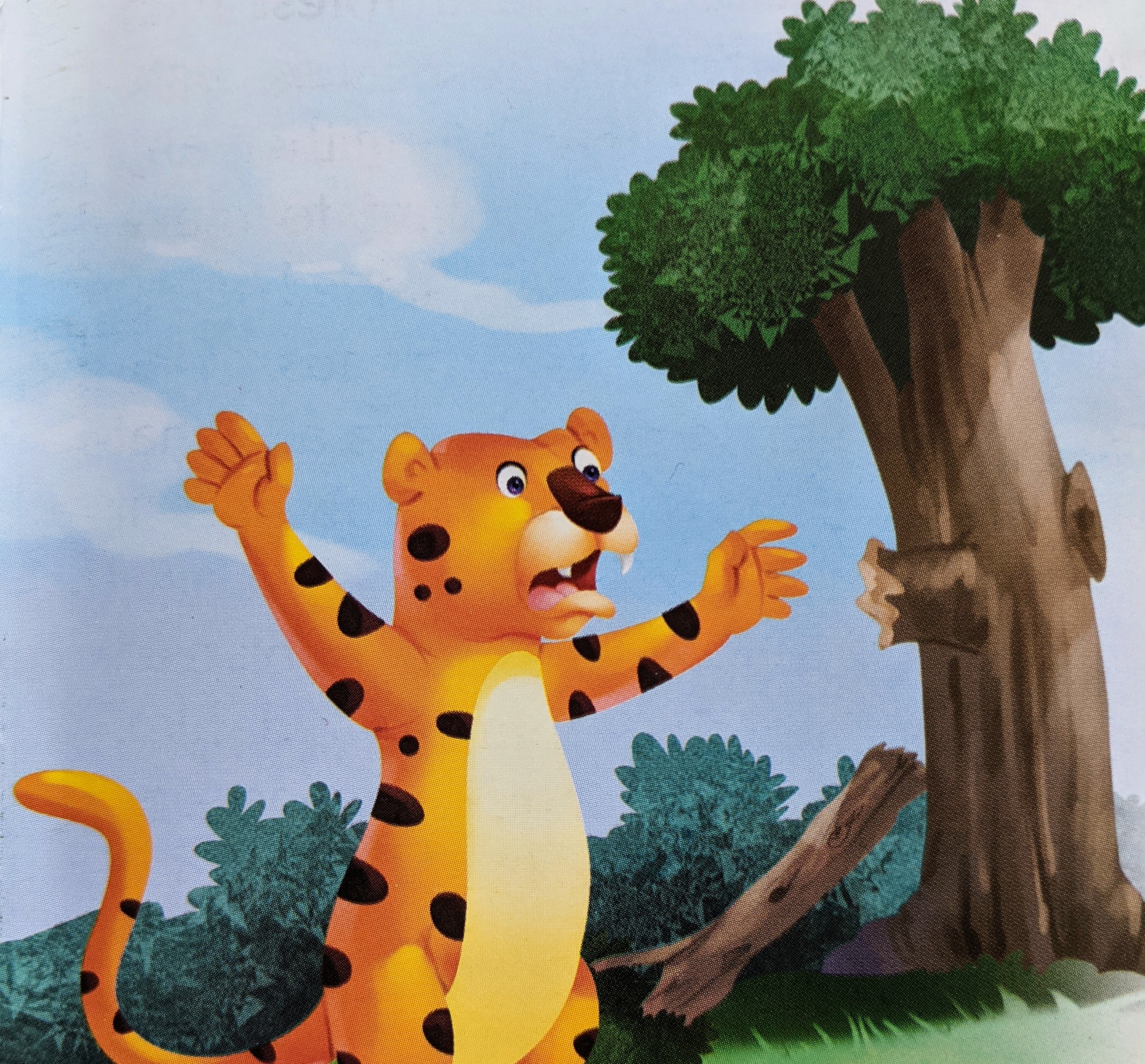 7. ಚಿರತೆ ಮತ್ತು ಕಳ್ಳ ಮರಕುಟುಕ