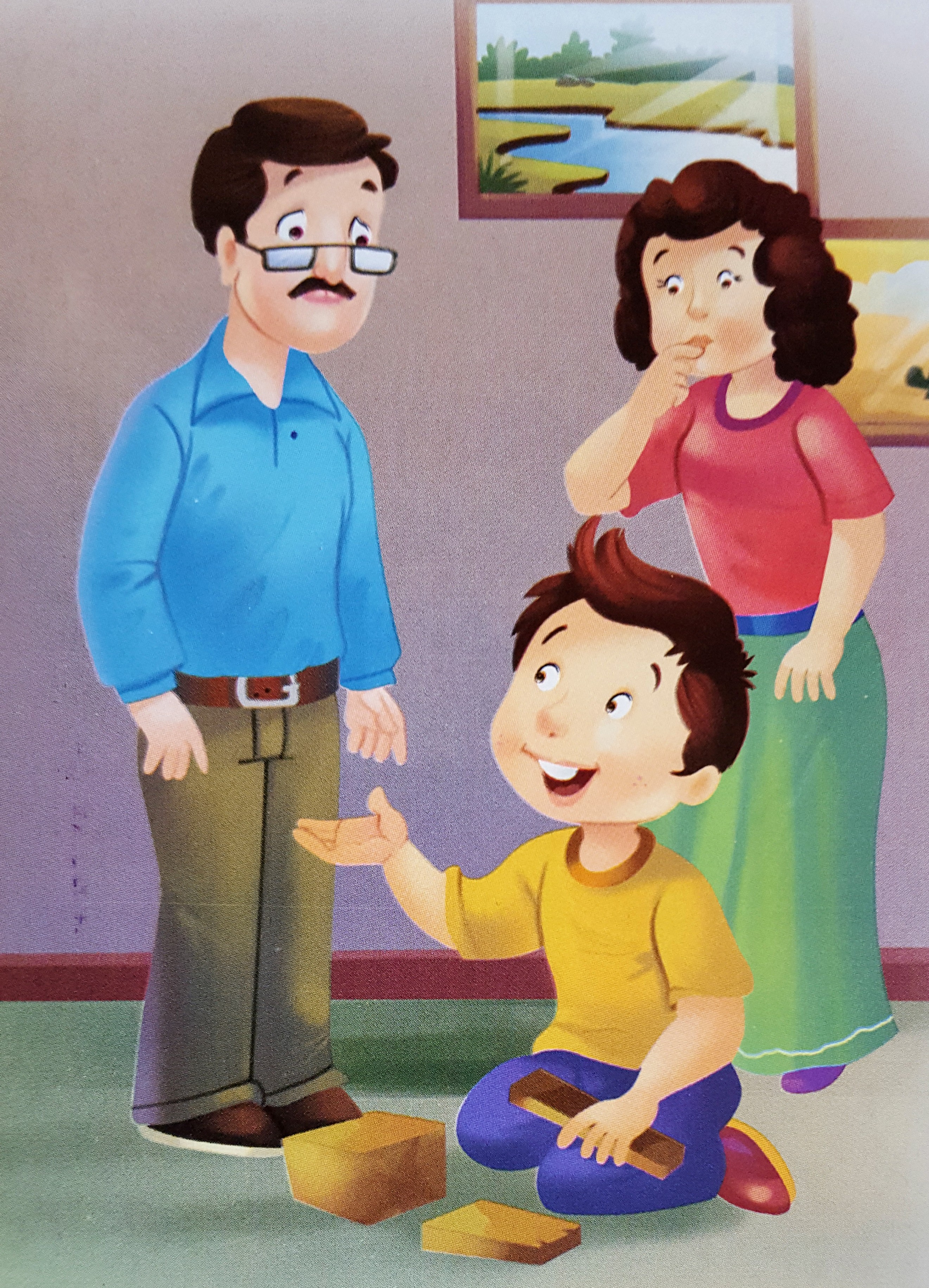 69. ಹೆತ್ತವರಿಗೆ ಪಾಠ ಕಲಿಸಿದ ಪುಟ್ಟ ಮಗ