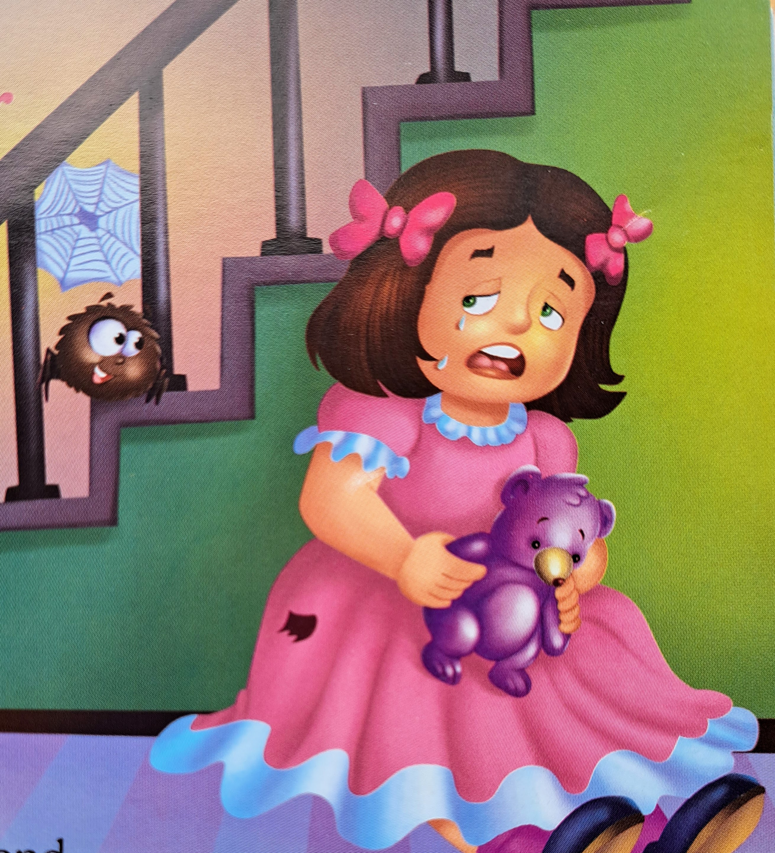 94. ಪುಟ್ಟ ಹುಡುಗಿಗೆ ಜೇಡದ ಸಾಂತ್ವನ