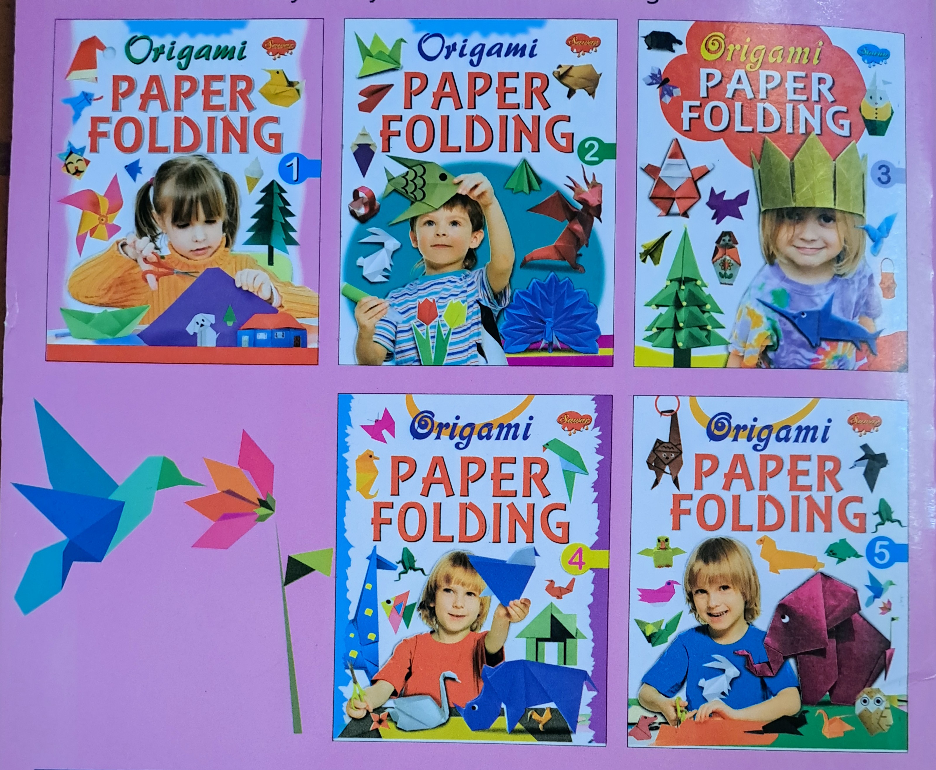 ರಜಾಕಾಲದ ಚಟುವಟಿಕೆ 4: ಒರಿಗಾಮಿ - ಕಾಗದ ಮಡಚಿ ಕಲಾಕೃತಿ ರಚಿಸುವ ಜಪಾನಿ ಕಲೆ 